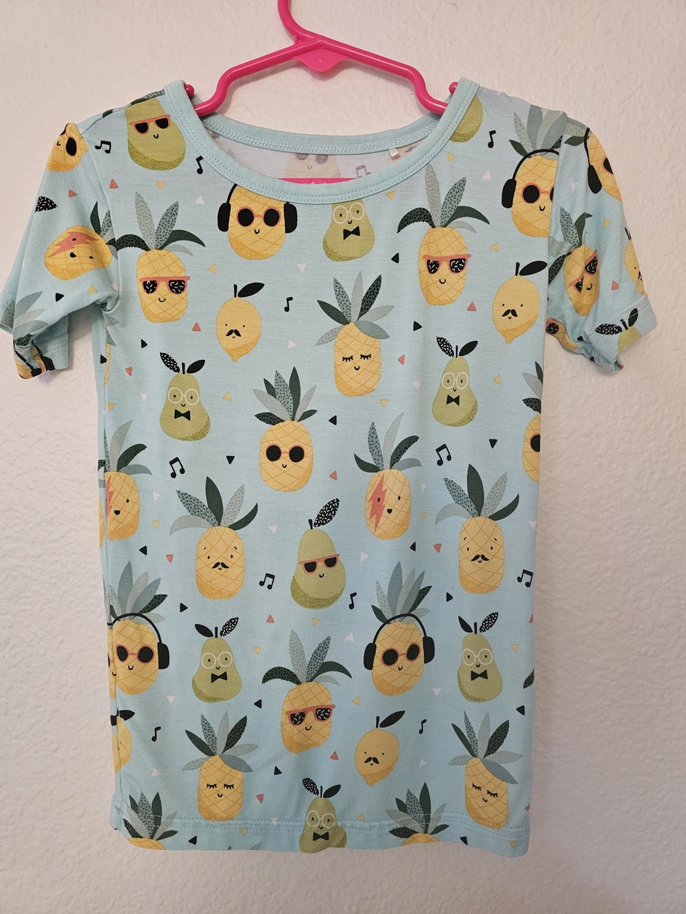 Little Sleepies Pineapple Short Sleeve & Shorts set
